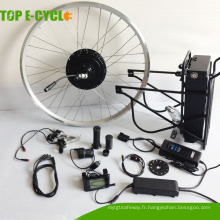 Kit de moteur à courant continu sans balais pour vélo 48v 1000w de fabrication chinoise